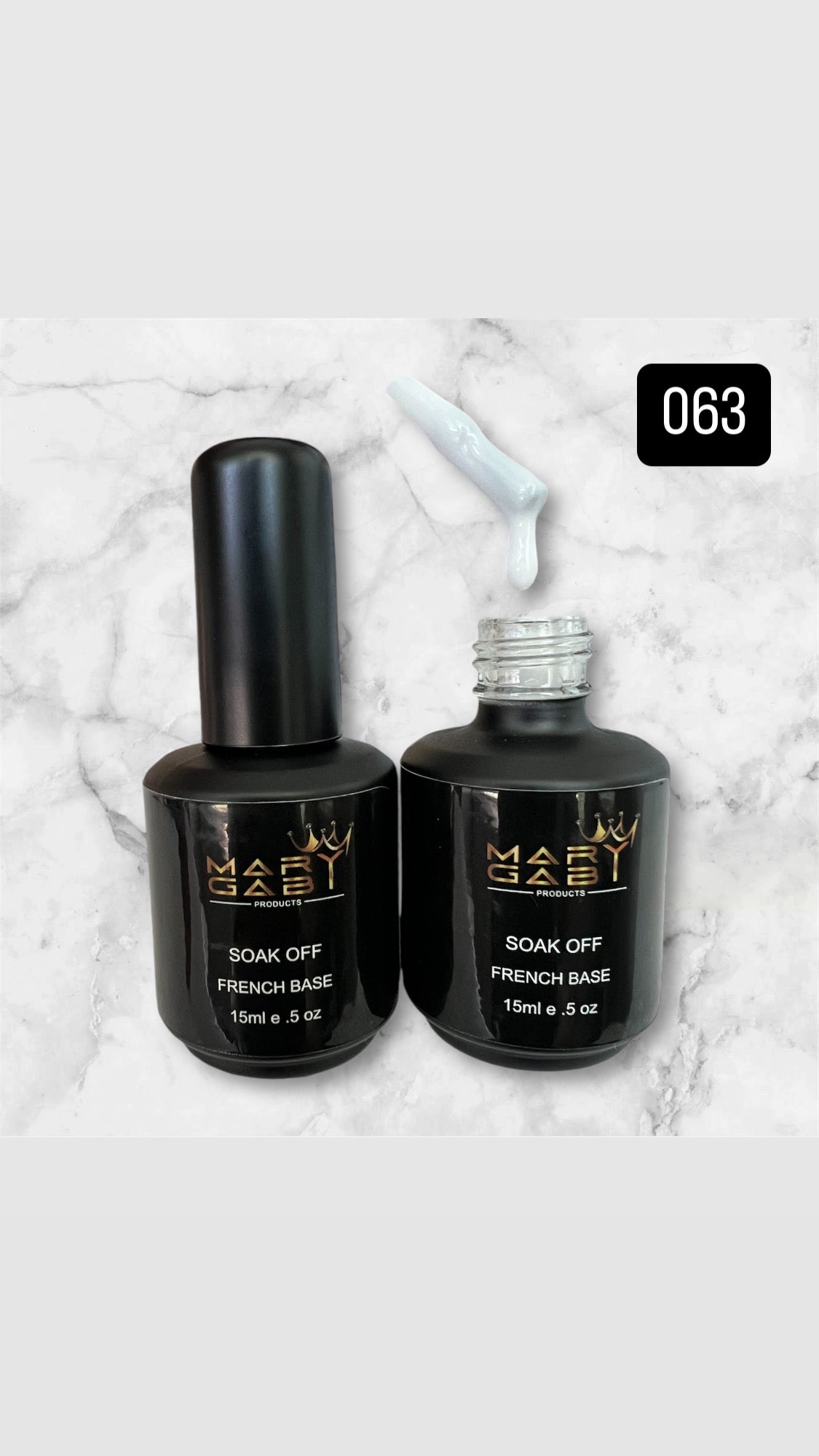 Rubber French Base 15ml No. 063