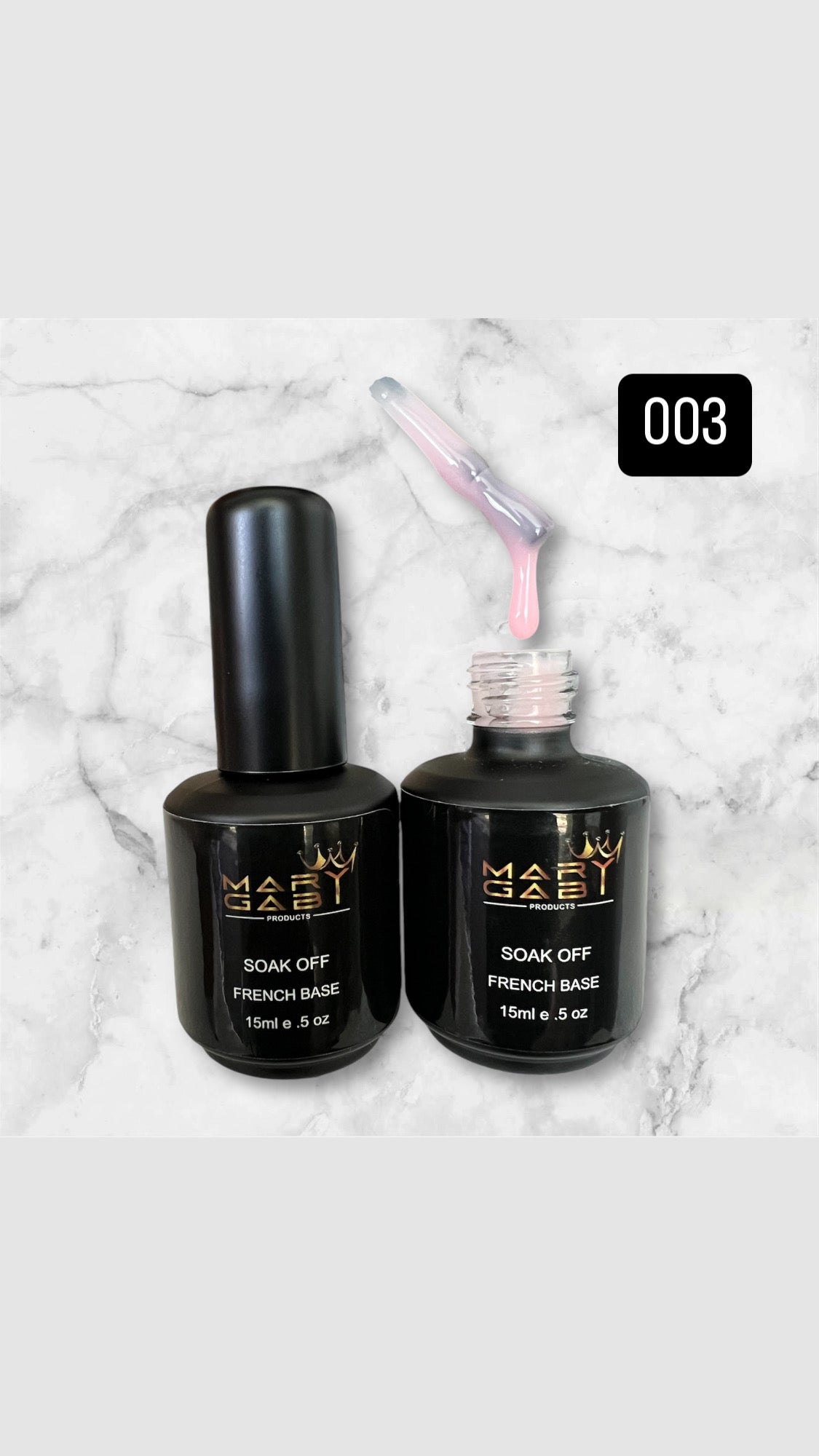 Rubber French Base 15ml No. 003