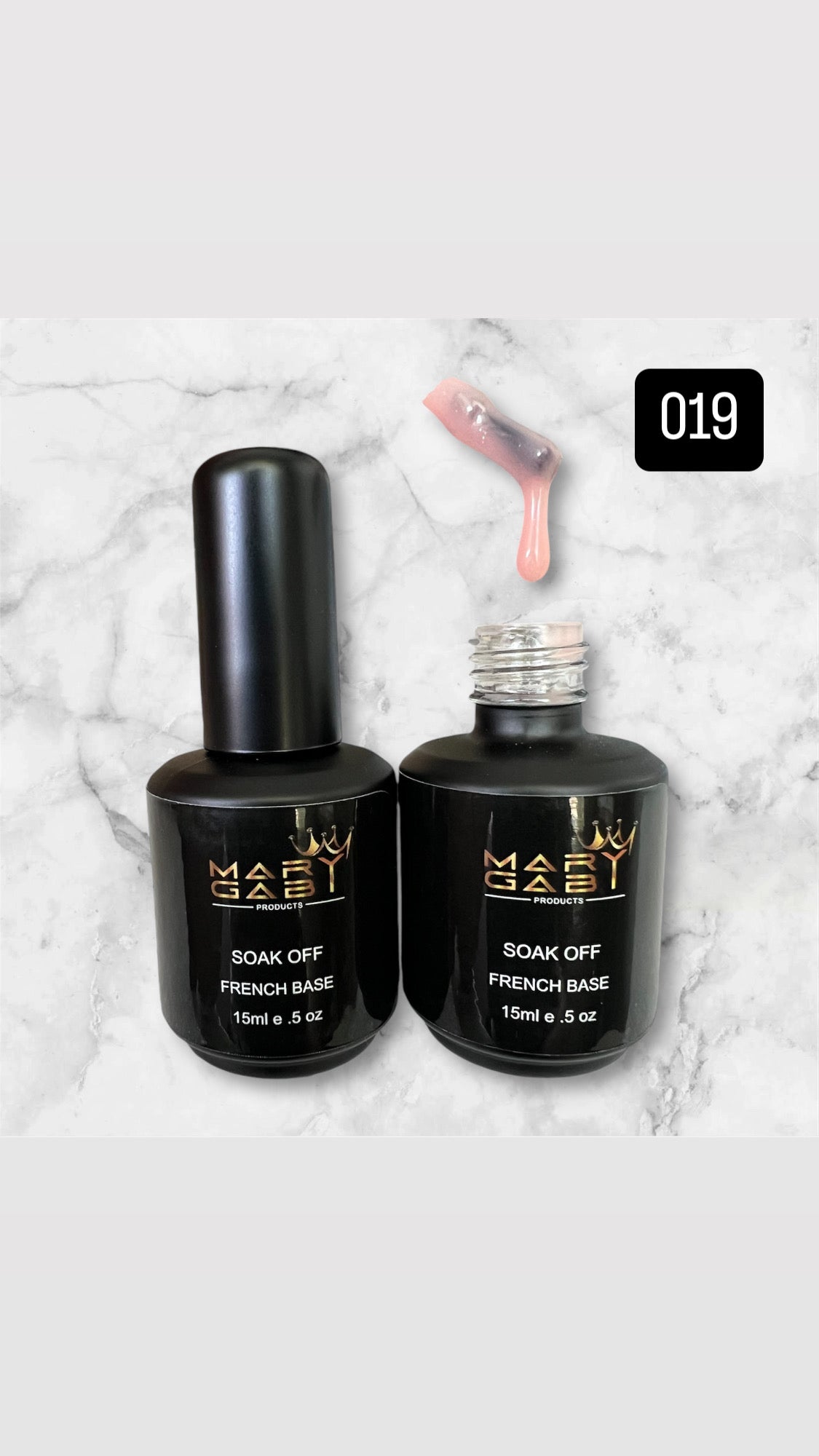 Rubber French Base 15ml No. 019