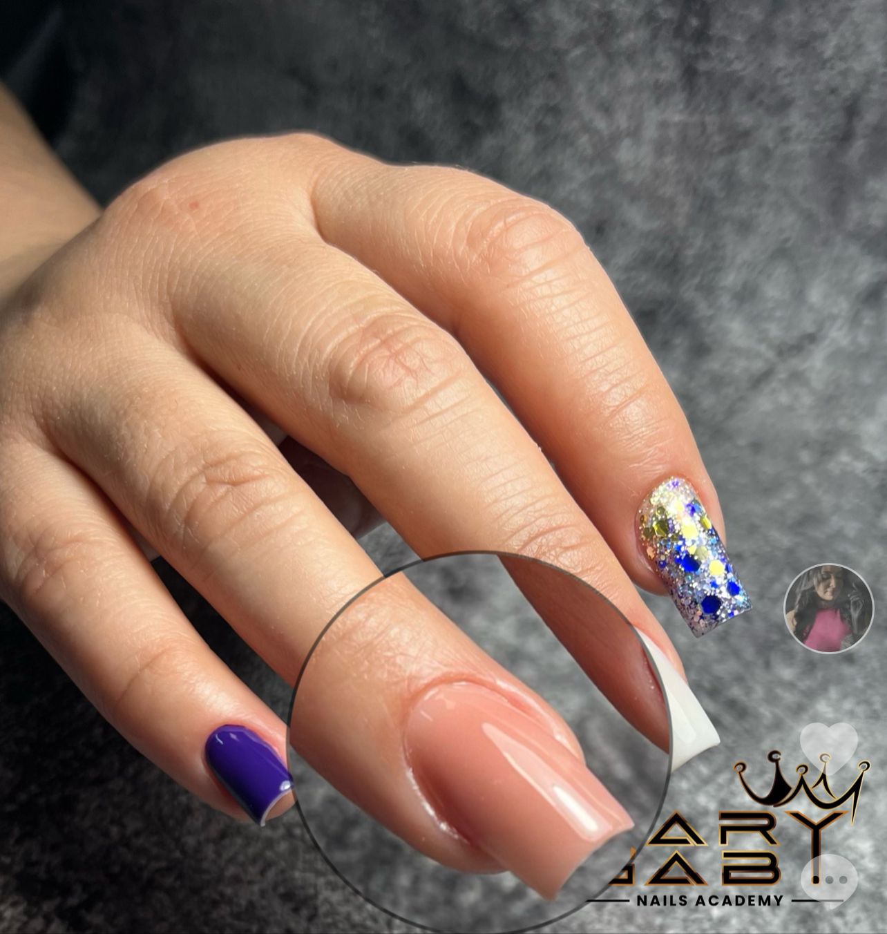 Polvo Acrilico de 2oz Nude No. 25