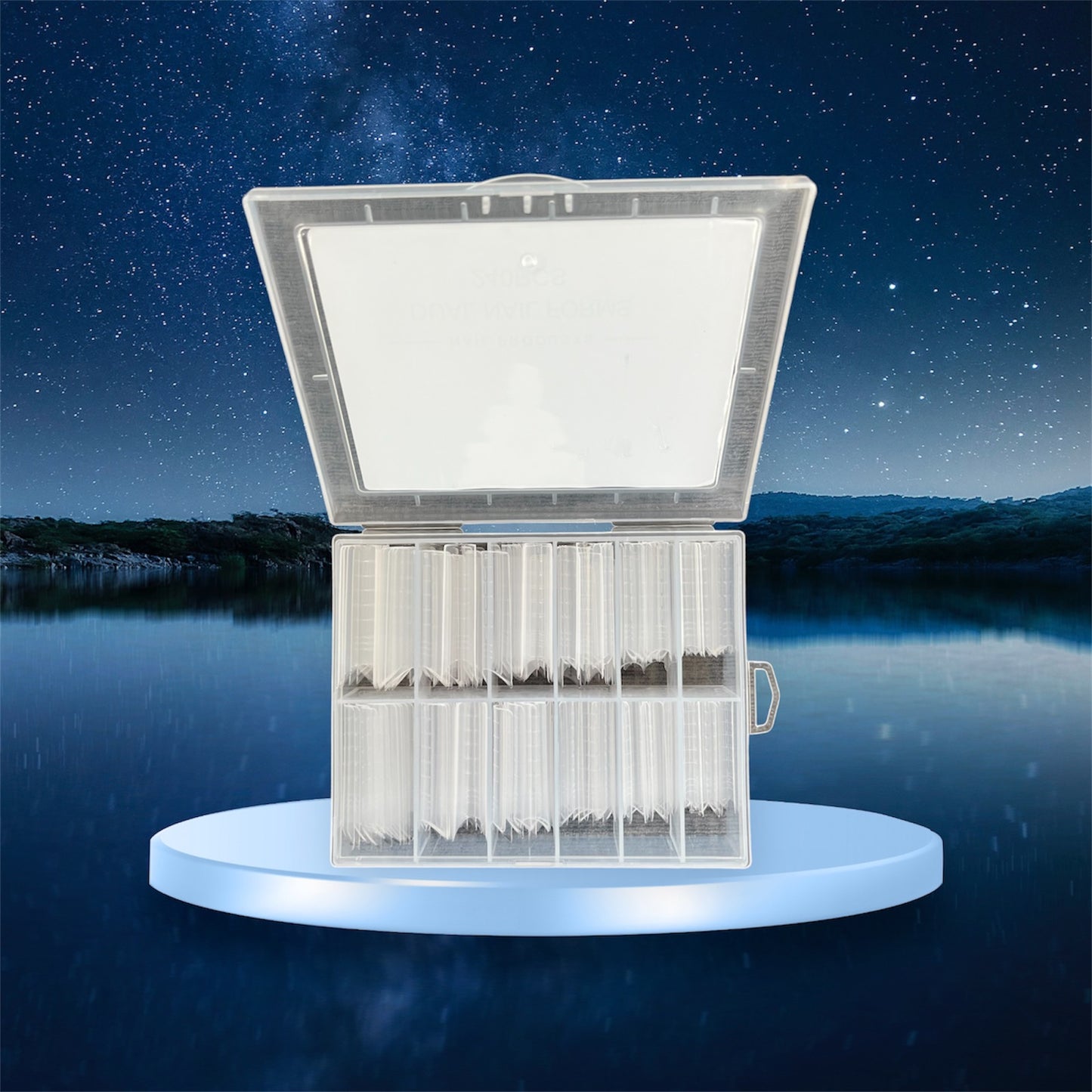 Nails Tips Dual forms. Punta cuadrada Pieces 240