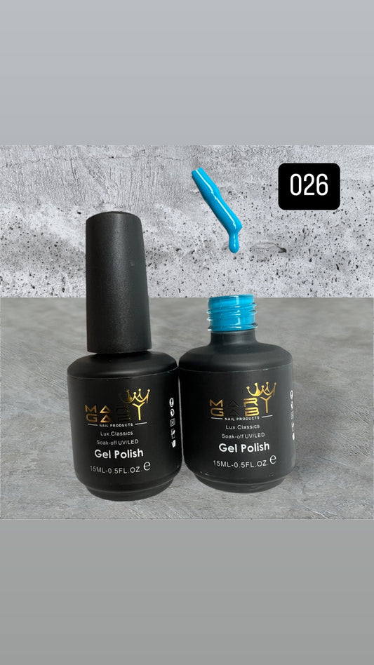 Gel Polish 15ml No. 026 Curado en Lámpara