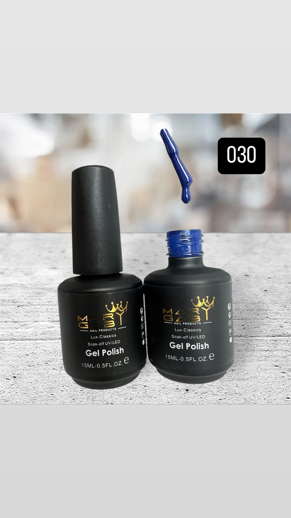 Gel Polish 15ml No. 030 Curado en Lámpara