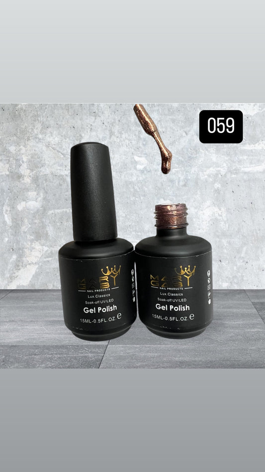 Gel Polish 15ml No. 059 Curado en Lámpara