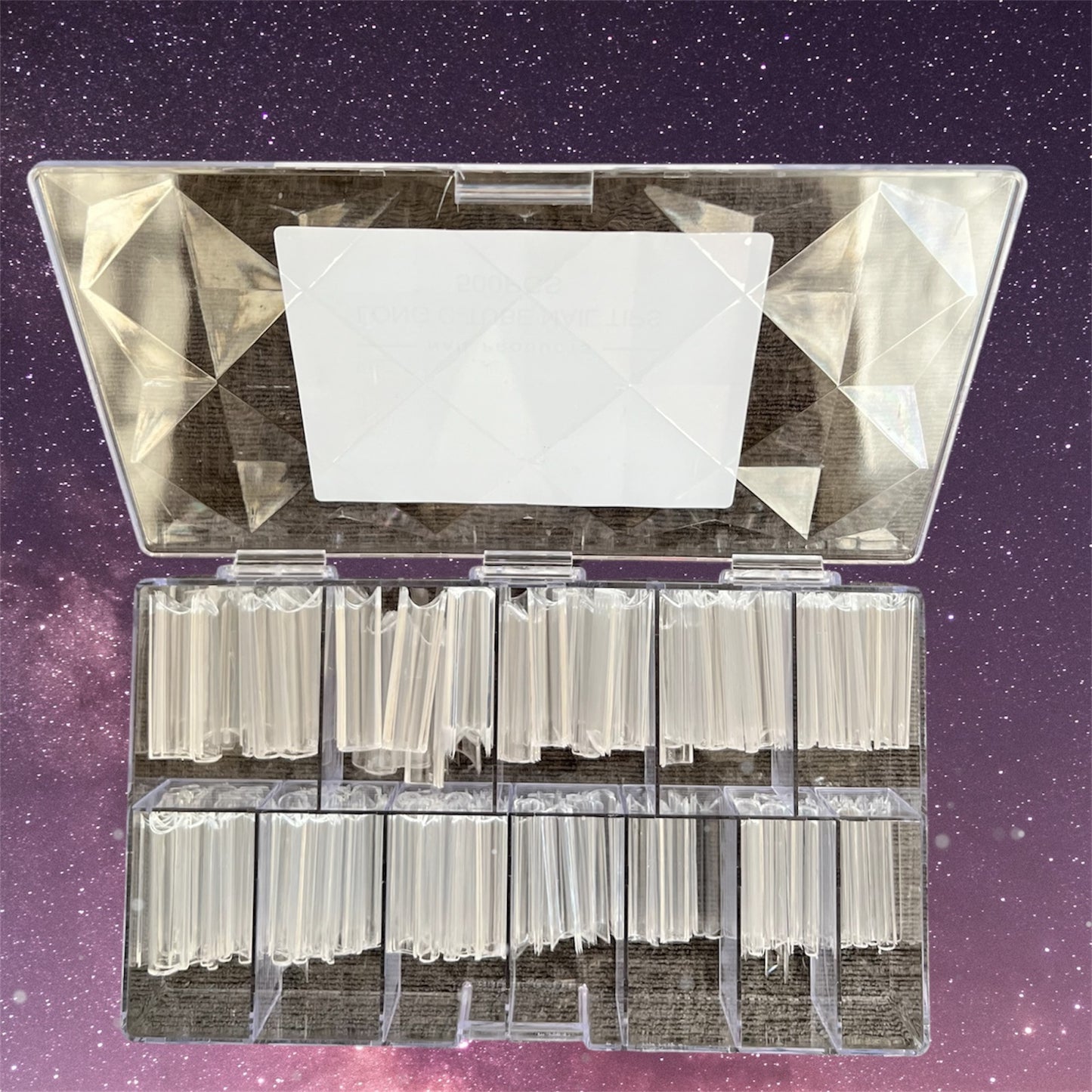 Nails tips Curva C. pieces 500