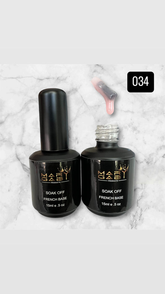 Rubber French Base 15ml No. 034