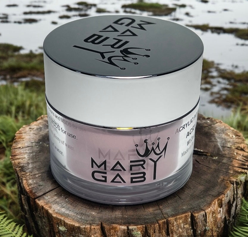 Polvos acrílicos y monomero Mary Gaby Products